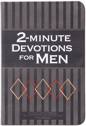 2-Minute Devotions for Men: Pocketbooks by Broadstreet image number 0