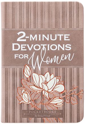2-Minute Devotions for Women: Pocketbooks by Broadstreet image number 0