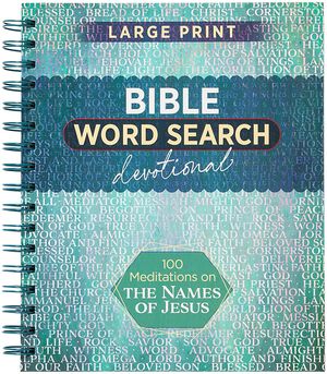 100 Meditations on the Names of Jesus: Word Search Devotional image number 0