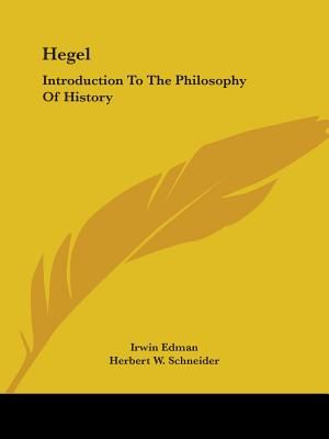 Hegel: Introduction To The Philosophy Of History image number 0