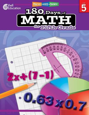 180 Days of Math for Fifth Grade: Practice, Assess, Diagnose image number 0