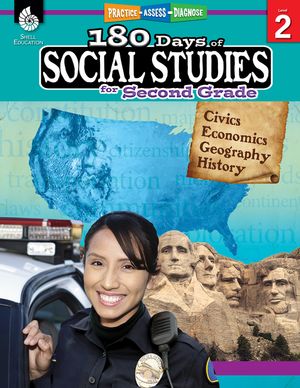 180 Days of Social Studies for Second Grade: Practice, Assess, Diagnose image number 0