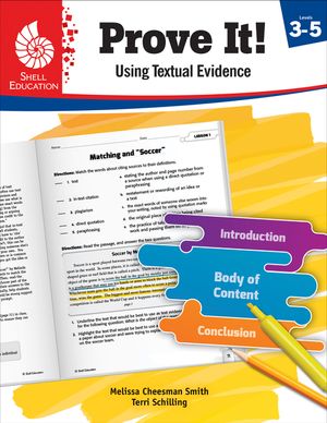 Prove It! Using Textual Evidence, Levels 3-5 image number 0