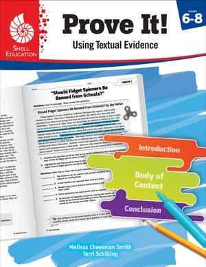 Prove It! Using Textual Evidence, Levels 6-8 image number 0