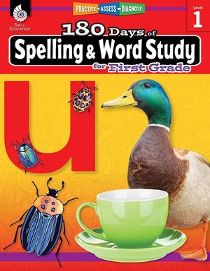 180 Days of Spelling and Word Study for First Grade: Practice, Assess, Diagnose image number 0