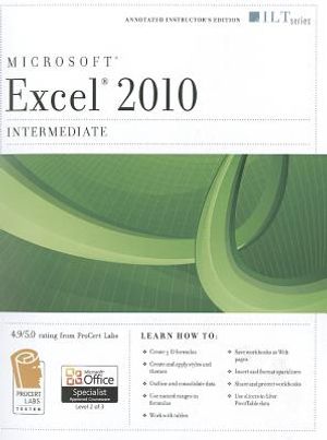 Excel 2010: Intermediate [With CDROM] image number 0