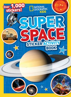 Super Space Sticker Activity Book image number 0