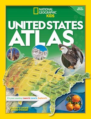 National Geographic Kids U.S. Atlas 2020, 6th Edition image number 0