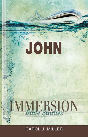 Immersion Bible Studies: John image number 0