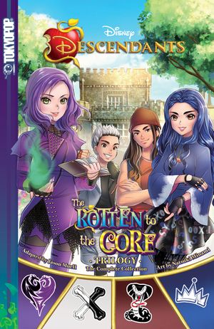 Disney Manga: Descendants - The Rotten to the Core Trilogy the Complete Collection image number 0