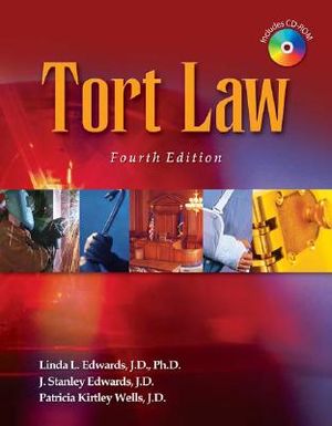 Tort Law for Legal Assistants [With CDROM] image number 0