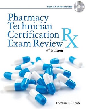 Pharmacy Technician Certification Exam Review [With CDROM] image number 0