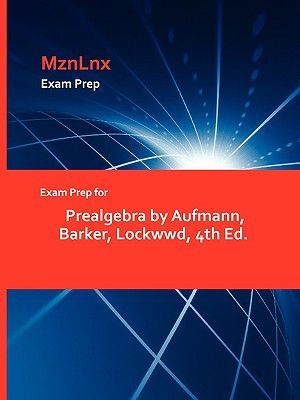 Exam Prep for Prealgebra by Aufmann, Barker, Lockwwd, 4th Ed. image number 0