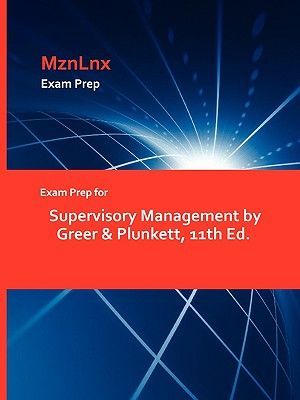 Exam Prep for Supervisory Management by Greer & Plunkett, 11th Ed. image number 0