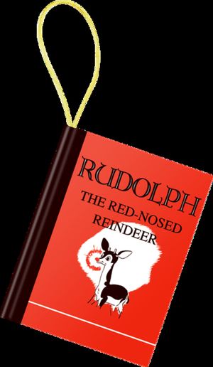Rudolph the Red-Nosed Reindeer Ornament image number 0