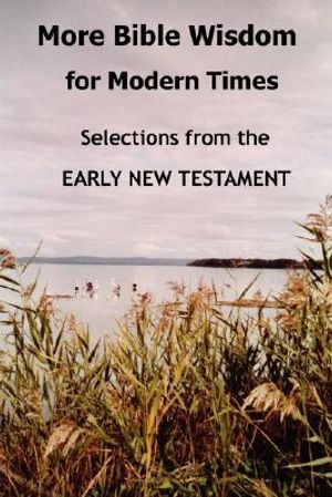 More Bible Wisdom for Modern Times: Selections from the Early New Testament image number 0