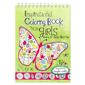 Inspirational Coloring Book for Girls image number 0