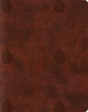 Single Column Journaling Bible-ESV-Leaves Design image number 0