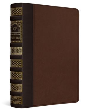 ESV Church History Study Bible: Voices from the Past, Wisdom for the Present (Trutone, Brown/Walnut, Timeless Design): Voices from the Past, Wisdom fo image number 0