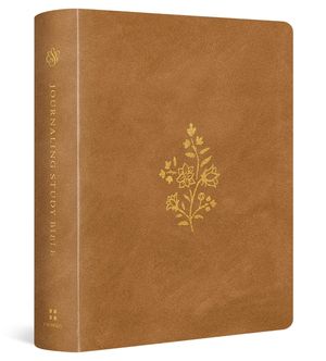 ESV Journaling Study Bible (Trutone Over Board, Nubuck Caramel) image number 0