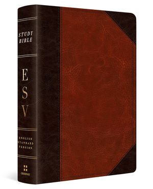 ESV Study Bible, Personal Size (Trutone, Brown/Cordovan, Portfolio Design) image number 0