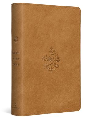 ESV Student Study Bible (Trutone, Nubuck Caramel, Wildflower Design) image number 0