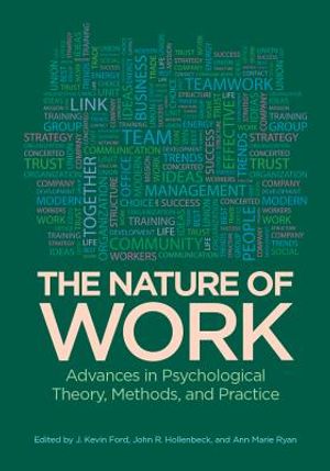 The Nature of Work: Advances in Psychological Theory, Methods, and Practice image number 0
