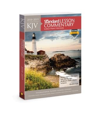 KJV Standard Lesson Commentary(R) Large Print Edition 2018-2019 image number 0