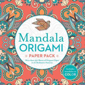Mandala Origami Paper Pack: More Than 250 Sheets of Origami Paper in 16 Meditative Patterns image number 0