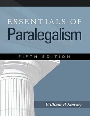 Essentials of Paralegalism image number 0