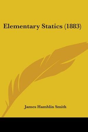 Elementary Statics (1883) image number 0