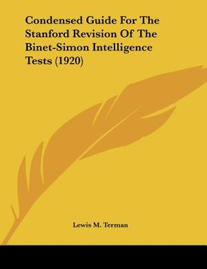 Condensed Guide For The Stanford Revision Of The Binet-Simon Intelligence Tests (1920) image number 0