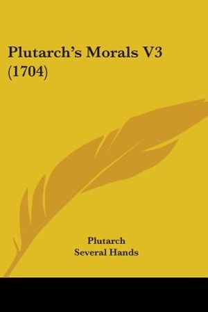 Plutarch's Morals V3 (1704) image number 0