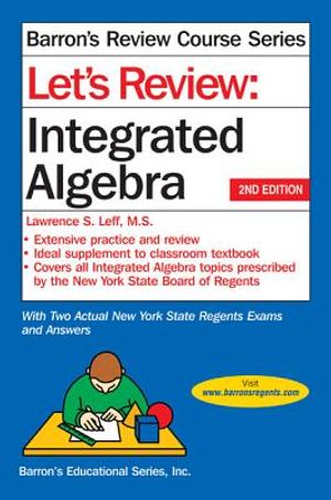 Let's Review: Integrated Algebra image number 0