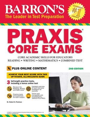 Praxis Core Exams: Core Academic Skills for Educators image number 0