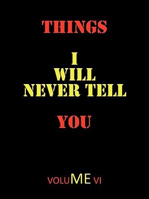 Things I Will Never Tell You image number 0