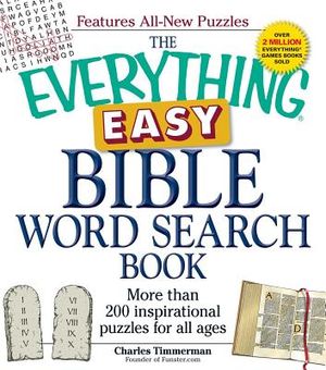 The Everything Easy Bible Word Search Book: More Than 200 Inspirational Puzzles for All Ages image number 0