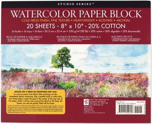Studio Series Watercolor Block image number 0