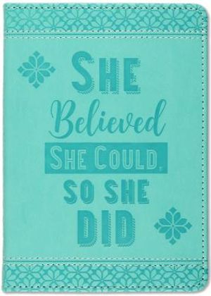 SM Jrnl Artisan She Believed(teal) image number 0