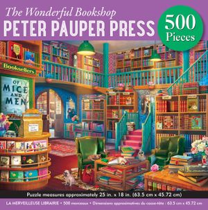 The Wonderful Bookshop 500-Piece Puzzle image number 0