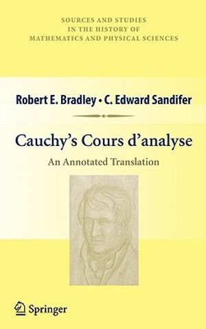 Cauchy's Cours d'Analyse: An Annotated Translation image number 0