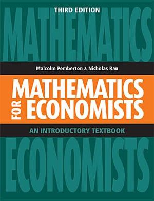 Mathematics for Economists: An Introductory Textbook image number 0