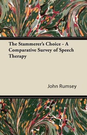 The Stammerer's Choice - A Comparative Survey of Speech Therapy image number 0