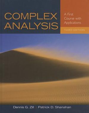 Complex Analysis: A First Course with Applications image number 0