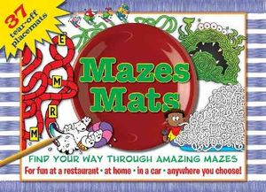 Mazes Mats : Find Your Way Through Amazing Mazes image number 0
