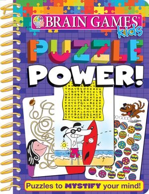 Brain Games Kids - Puzzle Power! Activity Workbook - Pi Kids image number 0