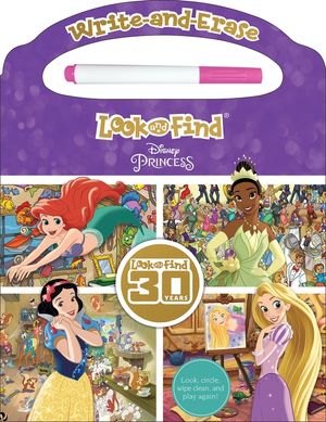 Disney Princess: Write-And-Erase Look and Find image number 0