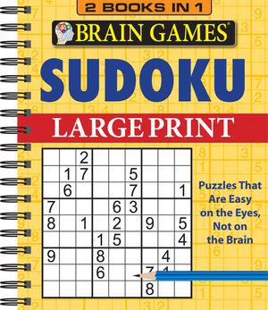 Brain Games - 2 Books in 1 - Sudoku image number 0