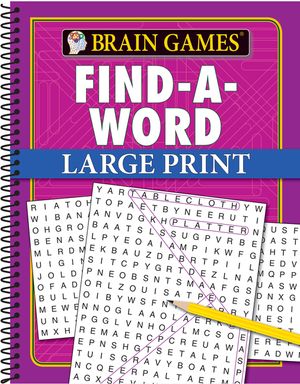 Brain Games - Find a Word - Large Print image number 0