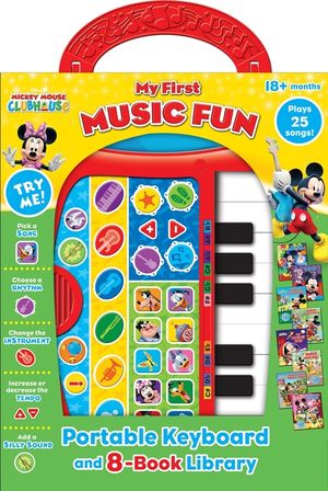 Mickey Mouse Clubhouse: Portable Keyboard and 8-Book Library image number 0